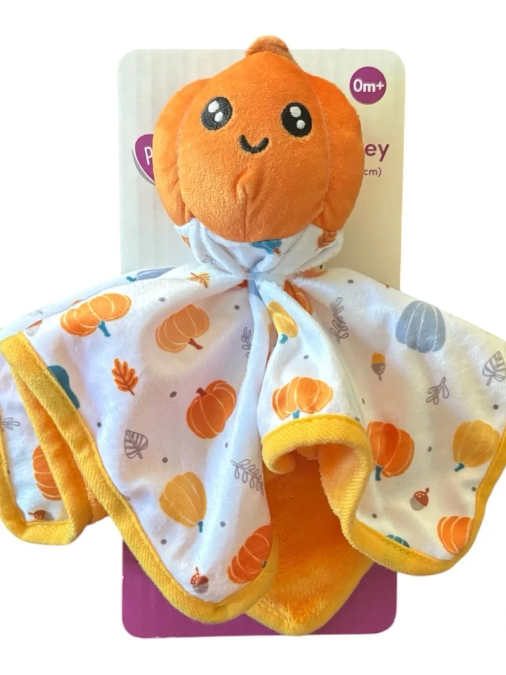 Parent's Choice - Pumpkin Lovey Security Blanket, 12